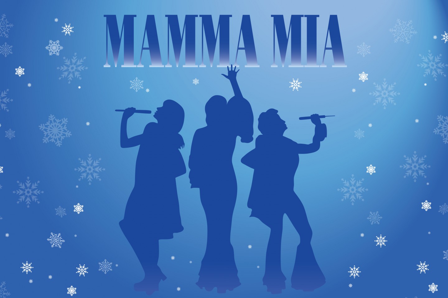 Mamma Mia Logo Website Blue Background Greatdays Group Travel