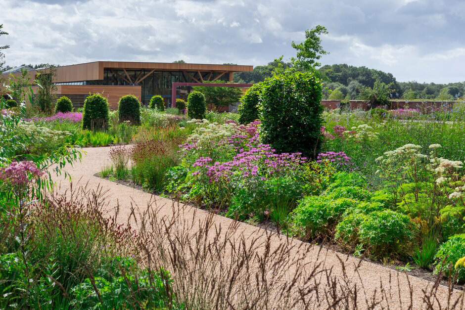 The Worsley Garden at RHS Garden Bridgewater. August 2020