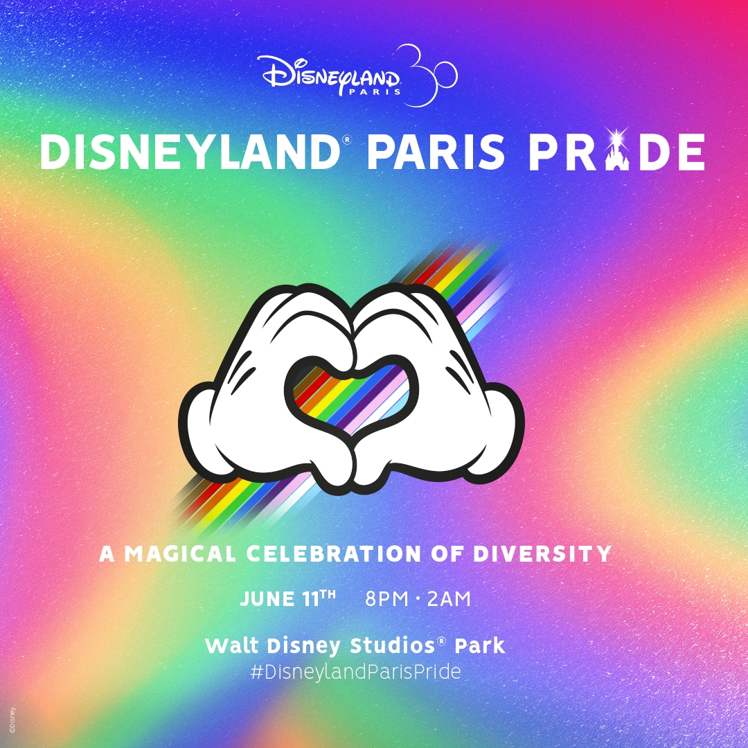 Disneyland Paris Pride 2022 ©Disney Greatdays Group Travel