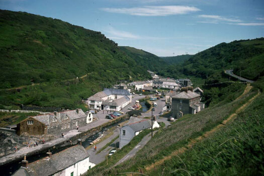 Boscastle, Cornwall - View of the Valency Valley