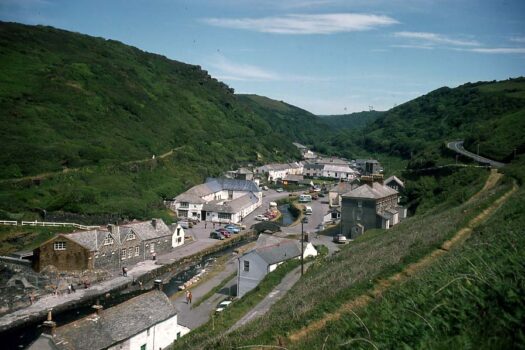 Boscastle, Cornwall - View of the Valency Valley