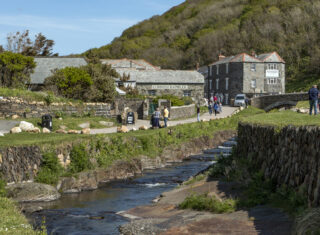 Boscastle, Cornwall - The River Valency at Boscastle