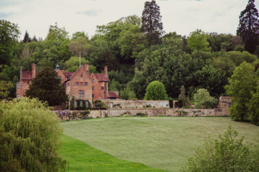 The house and garden in May at Chartwell