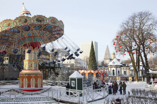 Copenhagen, Denmark - Tivoli Amusement Gardens