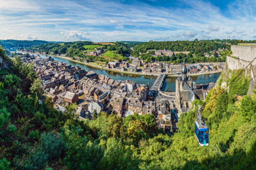 Dinant, Belgian Ardennes, Belgium - Panorama