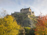 Edinburgh Castle in autumn