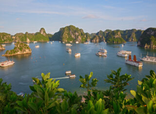 Halong Bay, scenery