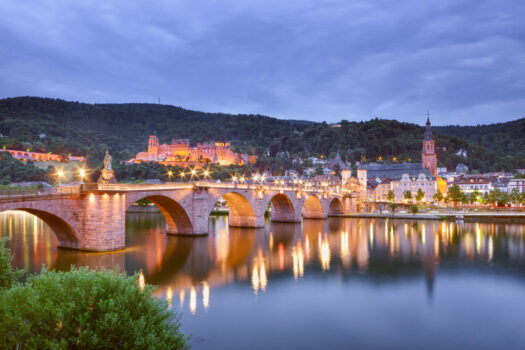 Old Bridge and Heidelberg Castle - South West Germany for Groups