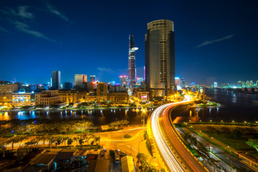 Southeast Asia, Vietnam, Ho Chi Minh City, Skyline