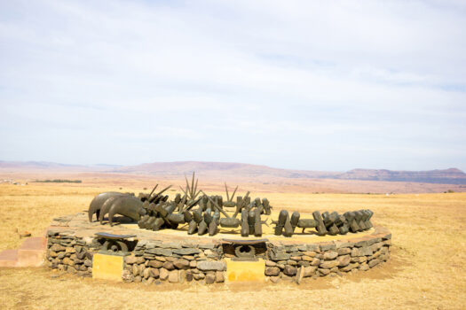 Isandlwana in Zululand, South Africa