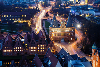 Germany Lübeck Holsten Gate