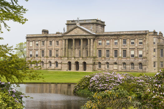 The south front of Lyme Park