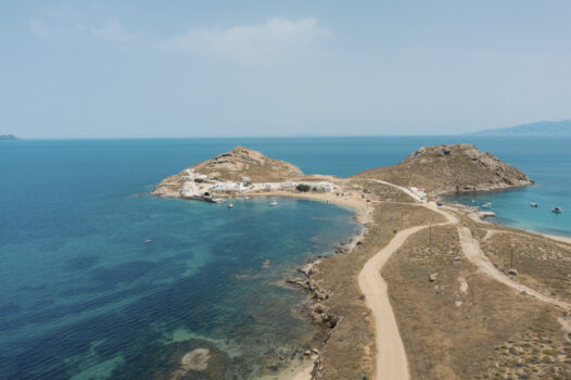 Mykonos, the Cyclades, Greece - Kalafatis beach