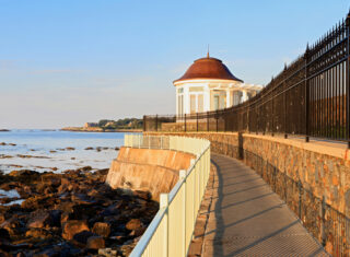 USA, New England, Rhode Island, Newport, Cliff Walk