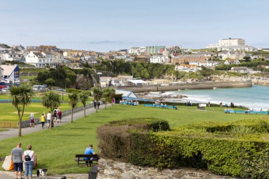 Newquay Gardens and Town