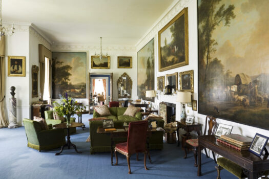 The Saloon at Plas Newydd House & Garden