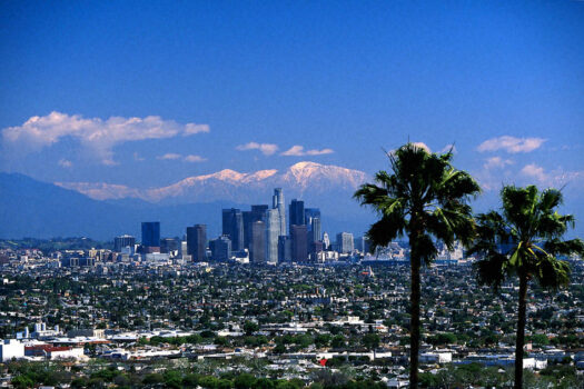 USA United States of America, California, LA Los Angeles, group tour, group travel