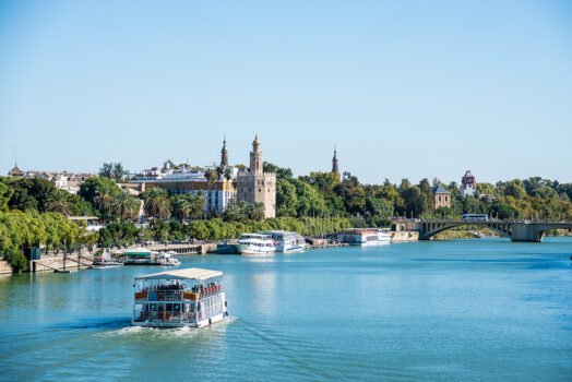 The Torre del Oro of Seville