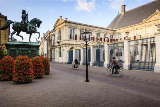 Noordeinde Palace in The Hague, Holland