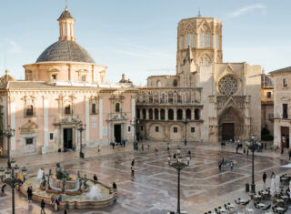 Valencia, Spain - Plaza de la Virgen (Virgin Square)