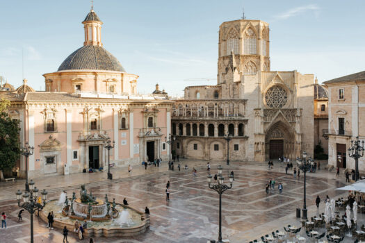 Valencia, Spain - Plaza de la Virgen (Virgin Square)