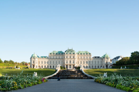 Austria, Vienna, Belvedere Palace