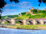 Marienberg Castle overlooking the banks of the river Main