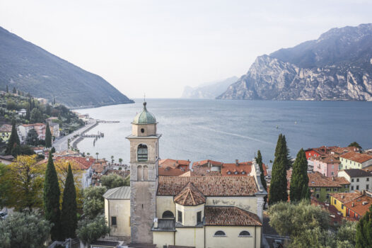 Panoramic view of Torbole