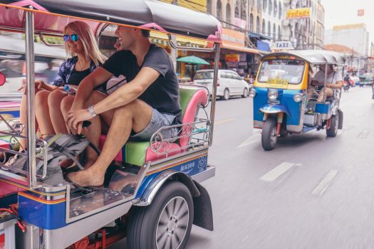 Bangkok, Thailand, Asia - Tuk tuk travellers © Photography by Damien ...