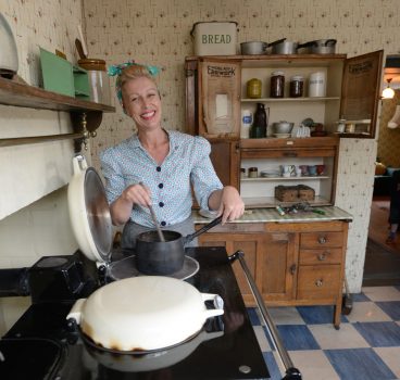 Beamish Open Air Museum, north of England - The 1940s Farm