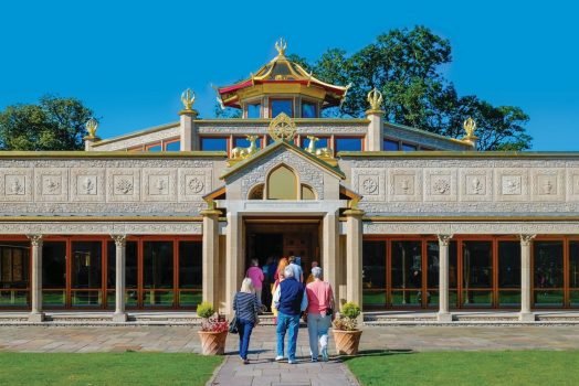 Conishead Priory, Lake District, Cumbria - Buddhist Temple Front View