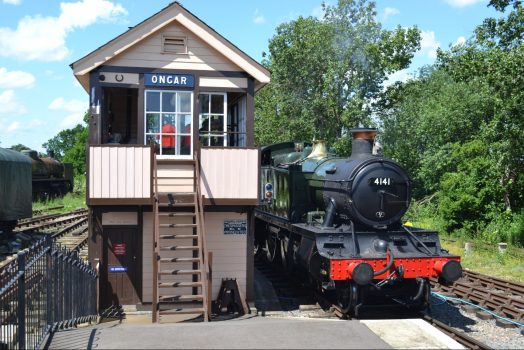 Epping Ongar Railway, Essex, Tiptree - 4141 at Ongar (NCN)