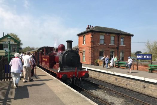 Epping Ongar Railway, Essex - North Weald (01-NCN)