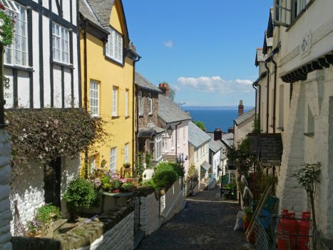 High street. ©Courtesy of Clovelly Estate