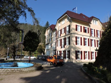 Hotel Schloss Hornberg, Black Forest - main entrance