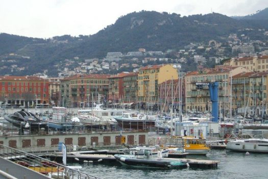 Nice Harbour on the French Riviera European group travel to France