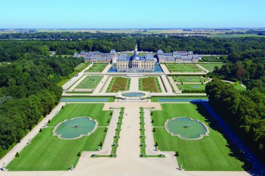 Ariel view of le château de Vaux-le-Vicomte, Maincy, France (vue aérienne)©A. Chicurel - L. Lourdel