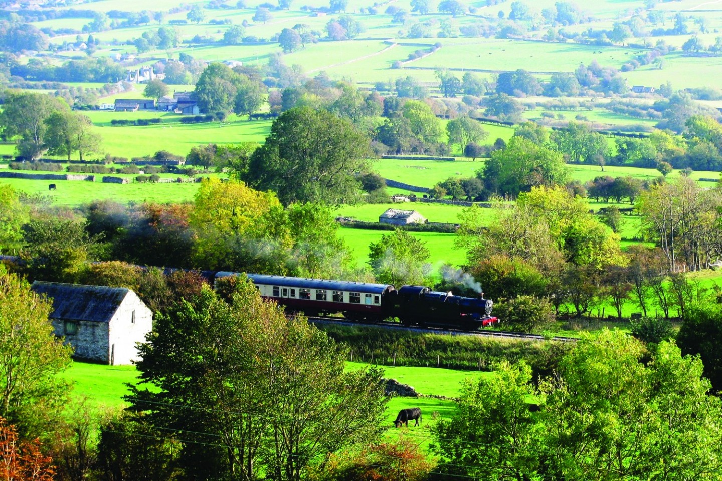 steam train trips yorkshire dales